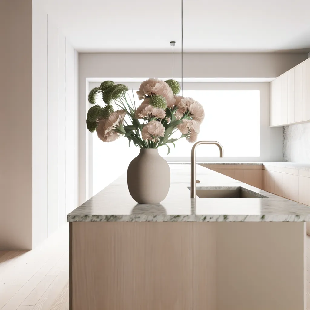 Curated kitchen consultation space