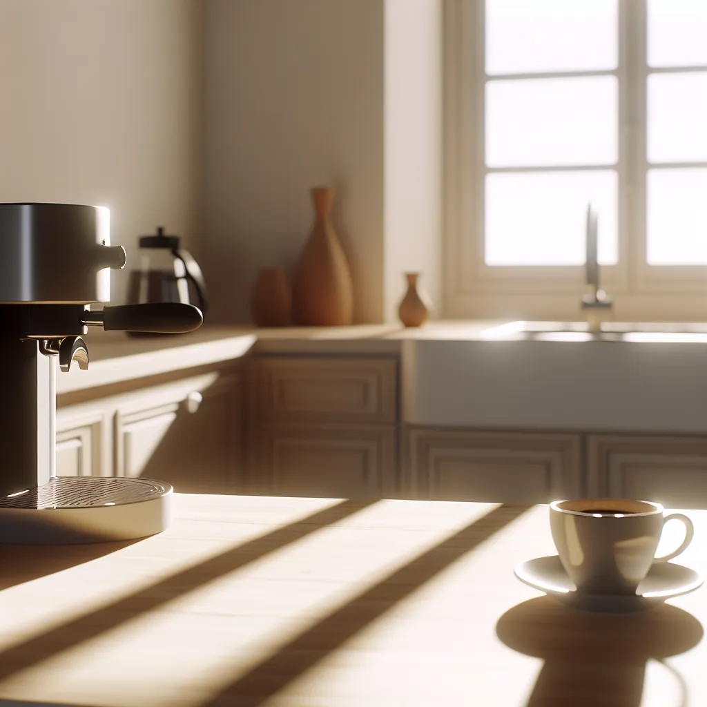 Morning kitchen routine