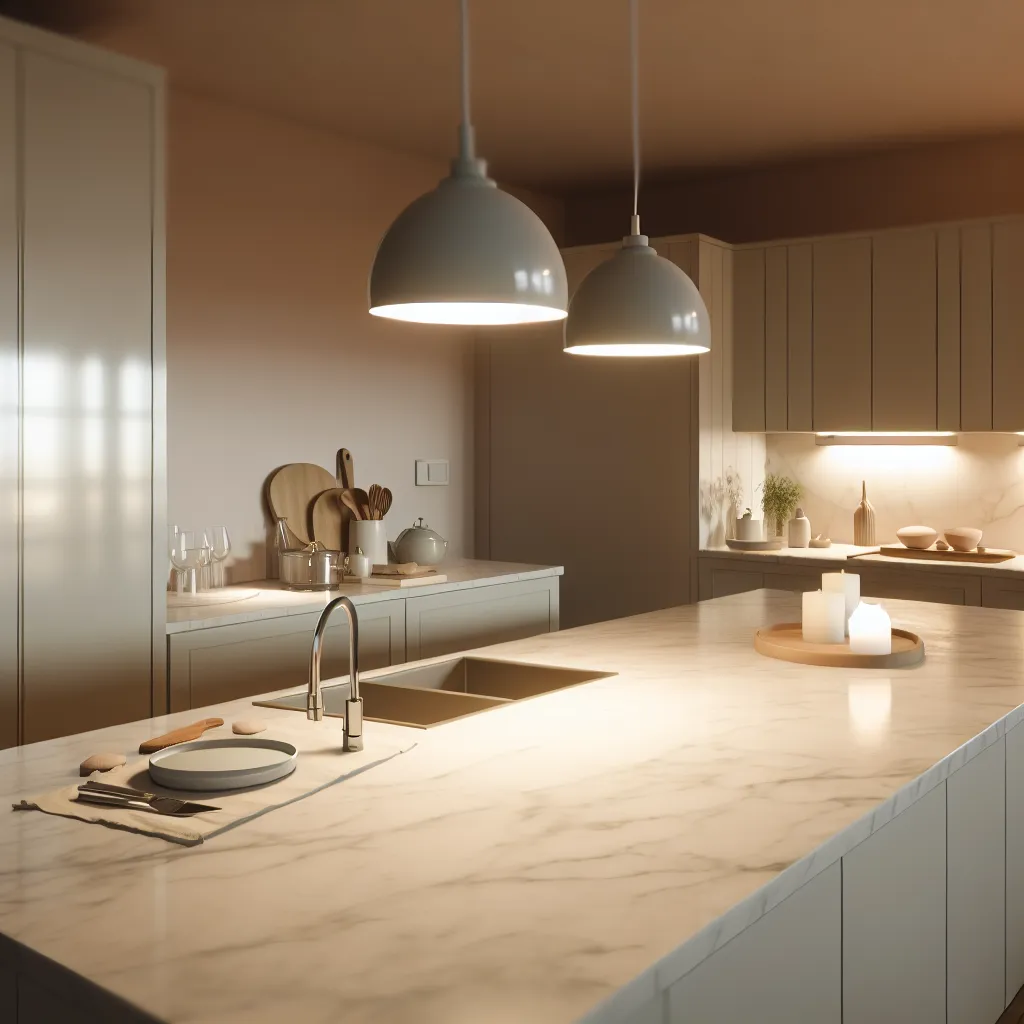 Evening kitchen wind-down