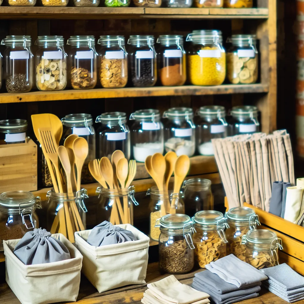 Zero waste kitchen setup